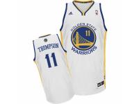 Youth Adidas Golden State Warriors #11 Klay Thompson Swingman White Home NBA Jersey