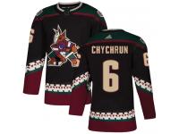 Youth Adidas Jakob Chychrun Authentic Black Alternate NHL Jersey Arizona Coyotes #6