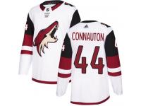 Youth Adidas Kevin Connauton Authentic White Away NHL Jersey Arizona Coyotes #44