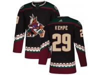 Youth Adidas Mario Kempe Authentic Black Alternate NHL Jersey Arizona Coyotes #29