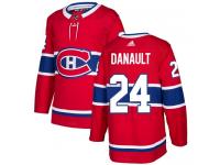 Youth Adidas Montreal Canadiens #24 Phillip Danault Authentic Red Home NHL Jersey