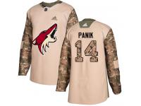 Youth Adidas Richard Panik Authentic Camo NHL Jersey Arizona Coyotes #14 Veterans Day Practice