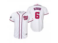 Youth Anthony Rendon Washington Nationals White 2019 World Series Cool Base Jersey