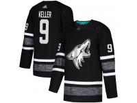 Youth Arizona Coyotes #9 Clayton Keller Adidas Black Authentic 2019 All-Star NHL Jersey
