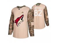 Youth Arizona Coyotes Jordan Oesterle Camo Veterans Day Practice Jersey