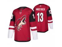 Youth Arizona Coyotes Vinnie Hinostroza #13 Red Home Jersey