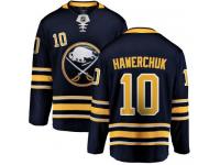 Youth Buffalo Sabres #10 Dale Hawerchuk Fanatics Branded Navy Blue Home Breakaway NHL Jersey