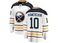 Youth Buffalo Sabres #10 Dale Hawerchuk Fanatics Branded White Away Breakaway NHL Jersey