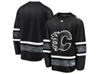 Youth Calgary Flames Blank Adidas Black Authentic 2019 All-Star NHL Jersey