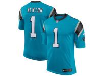 Youth Carolina Panthers Cam Newton Nike Blue Classic Limited Player Jersey