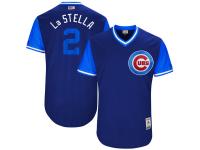 Youth Chicago Cubs Tommy La Stella La Stella Majestic Royal 2017 Players Weekend Jersey