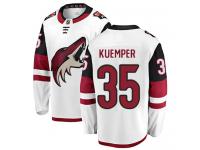 Youth Darcy Kuemper Breakaway White Away NHL Jersey Arizona Coyotes #35