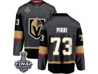 Youth Fanatics Branded Vegas Golden Knights #73 Brandon Pirri Black Home Breakaway 2018 Stanley Cup Final NHL Jersey