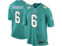 Youth Game Brandon Doughty #6 Nike Aqua Green Home Jersey - NFL Miami Dolphins