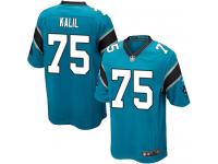 Youth Game Matt Kalil #75 Nike Blue Alternate Jersey - NFL Carolina Panthers