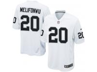 Youth Game Obi Melifonwu #20 Nike White Road Jersey - NFL Oakland Raiders