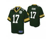 Youth Green Bay Packers Davante Adams Green 100th Anniversary Pro Line Jersey