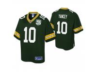 Youth Green Bay Packers DeAngelo Yancey Green 100th Anniversary Pro Line Jersey