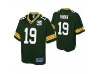 Youth Green Bay Packers Equanimeous St. Brown Green 100th Anniversary Pro Line Jersey