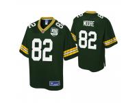 Youth Green Bay Packers J'Mon Moore Green 100th Anniversary Pro Line Jersey