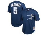 Youth Houston Astros Jeff Bagwell Mitchell & Ness Navy Cooperstown Collection Mesh Batting Practice Jersey