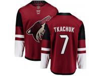 Youth Keith Tkachuk Breakaway Burgundy Red Home NHL Jersey Arizona Coyotes #7