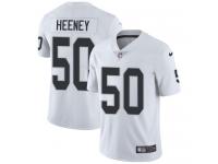 Youth Limited Ben Heeney #50 Nike White Road Jersey - NFL Oakland Raiders Vapor Untouchable