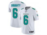 Youth Limited Brandon Doughty #6 Nike White Road Jersey - NFL Miami Dolphins Vapor Untouchable