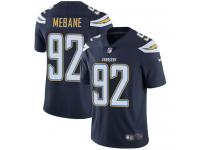 Youth Limited Brandon Mebane #92 Nike Navy Blue Home Jersey - NFL Los Angeles Chargers Vapor Untouchable