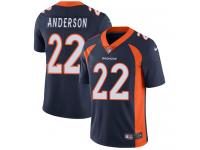 Youth Limited C.J. Anderson #22 Nike Navy Blue Alternate Jersey - NFL Denver Broncos Vapor Untouchable