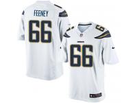 Youth Limited Dan Feeney #66 Nike White Road Jersey - NFL Los Angeles Chargers