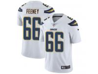 Youth Limited Dan Feeney #66 Nike White Road Jersey - NFL Los Angeles Chargers Vapor Untouchable