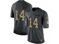 Youth Limited Dan Fouts #14 Nike Black Jersey - NFL Los Angeles Chargers 2016 Salute to Service