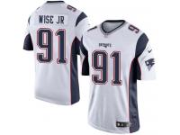Youth Limited Deatrich Wise Jr #91 Nike White Road Jersey - NFL New England Patriots