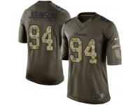 Youth Limited Jaleel Johnson #94 Nike Green Jersey - NFL Minnesota Vikings Salute to Service