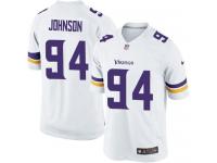 Youth Limited Jaleel Johnson #94 Nike White Road Jersey - NFL Minnesota Vikings