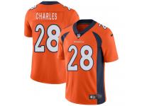 Youth Limited Jamaal Charles #28 Nike Orange Home Jersey - NFL Denver Broncos Vapor Untouchable