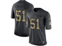 Youth Limited Kyle Emanuel #51 Nike Black Jersey - NFL Los Angeles Chargers 2016 Salute to Service