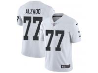 Youth Limited Lyle Alzado #77 Nike White Road Jersey - NFL Oakland Raiders Vapor Untouchable