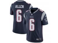 Youth Limited Ryan Allen #6 Nike Navy Blue Home Jersey - NFL New England Patriots Vapor Untouchable
