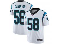 Youth Limited Thomas Davis #58 Nike White Road Jersey - NFL Carolina Panthers Vapor Untouchable