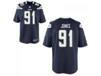 Youth Los Angeles Chargers #91 Justin Jones Nike Navy Game Jersey