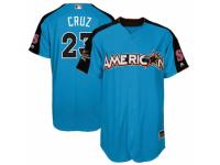 Youth Majestic Seattle Mariners #23 Nelson Cruz Blue American League 2017 MLB All-Star MLB Jersey