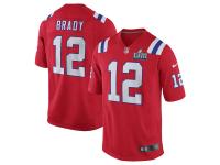 Youth New England Patriots Tom Brady Nike Red Super Bowl LIII Bound Game Jersey