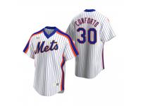 Youth New York Mets Michael Conforto Nike White Cooperstown Collection Home Jersey