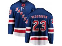 Youth New York Rangers #23 Jeff Beukeboom Royal Blue Home Breakaway NHL Jersey