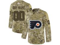 Youth NHL Adidas Philadelphia Flyers Customized Limited Camo Salute to Service Jersey