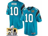 Youth Nike Carolina Panthers #10 Corey Brown Limited Blue Alternate Super Bowl L NFL Jersey