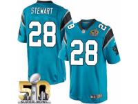 Youth Nike Carolina Panthers #28 Jonathan Stewart Limited Blue Alternate Super Bowl L NFL Jersey