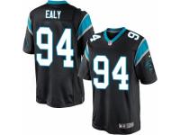 Youth Nike Carolina Panthers #94 Kony Ealy Limited Black Team Color NFL Jersey